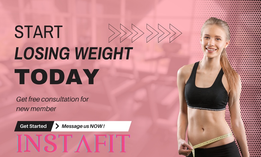 Image 1: Up to 63% Off on Weight Loss Programme / Centre at InstaFit