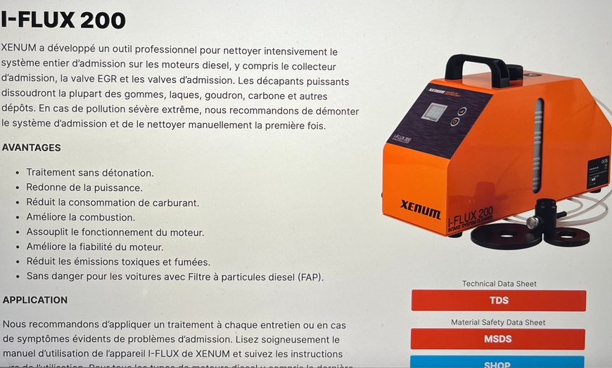 Image 2: Décalaminage moteur avec nettoyage du système d'admission