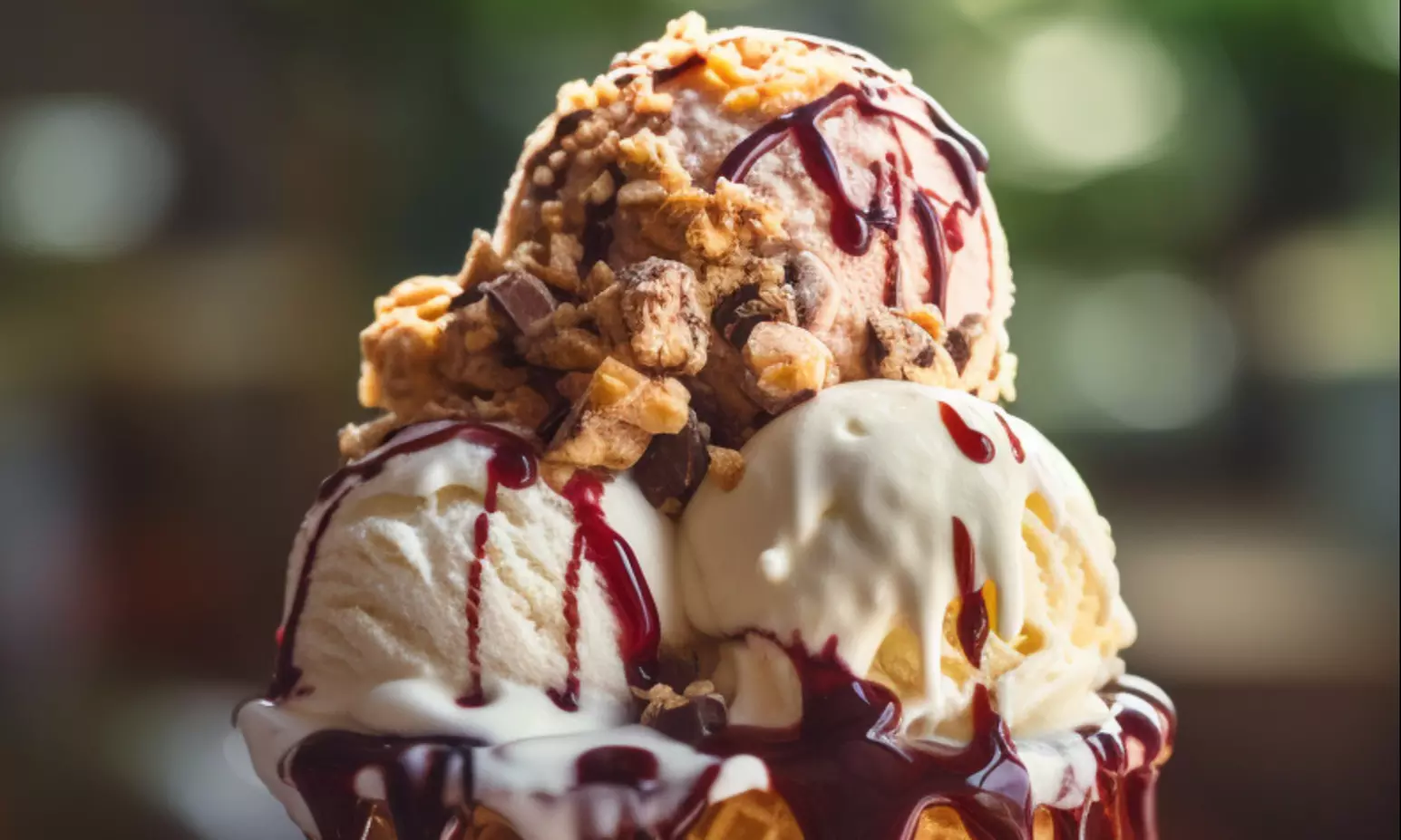Pop's Ice Cream offers sundae treats with 12 Bluebell flavors, plus up to 30% off on tasty delights. - Primary Image