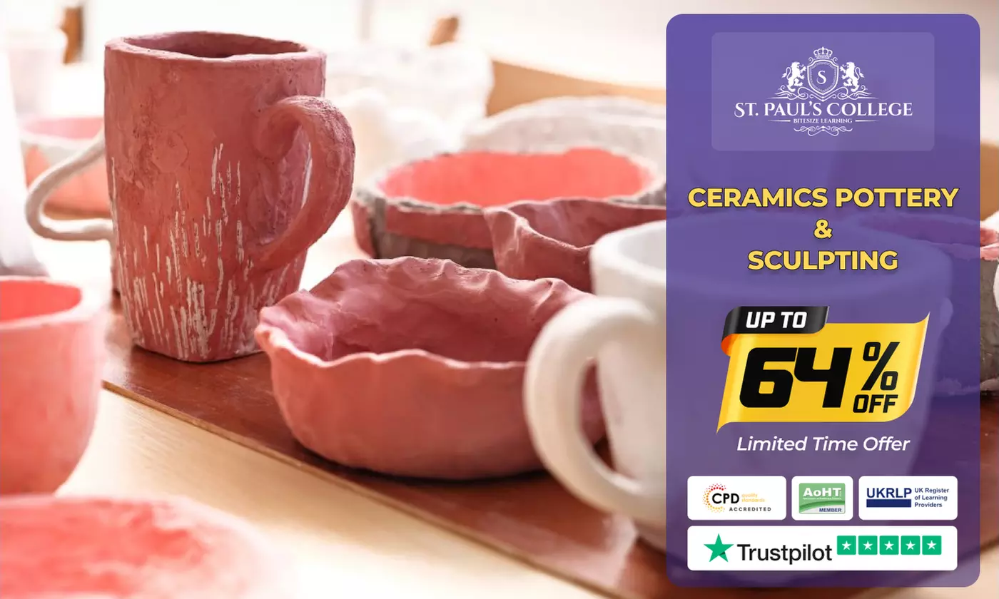 Up to 83% Off on Pottery Painting Course at St Pauls College