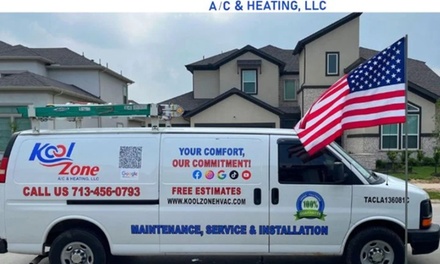 Summer or Winter Tune-Up for One Year + Two Tune-Ups - 60 Minutes Each - Kool Zone Air Conditioning and Heating LLC