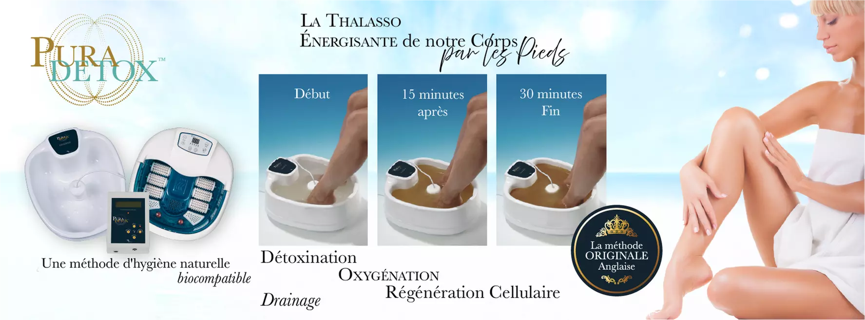 Rituel Pura Detox de 30 min, massage du visage en option avec Les petons de lyly, jusqu'à 50% de remise - Primary Image