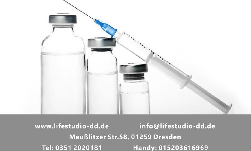 Image 2: Wertgutschein für Behandlung mit Hyaluronsäure, Botulinum oder PRP