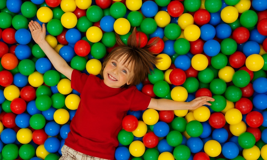 Image 7: Admission for One to Indoor Playground with Sandbox, Slides, and More
