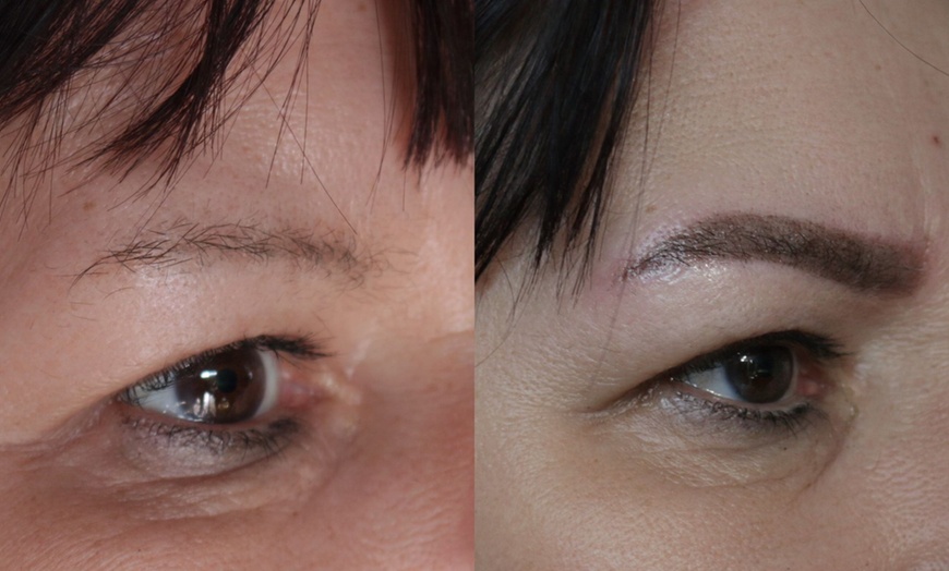 Image 3: Enjoy Semi-Permanent Ombre Eyebrow Session with or without Touch-up