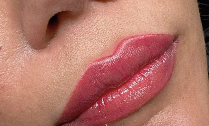 Image 1: Enhance Your Beauty with Lip Color Session and Touch-Up