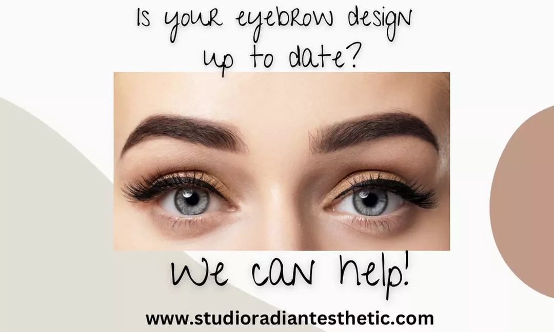 Studio Radiant Esthetics Enhances Your Brows with One or Three Eyebrow Tinting Sessions (Up to 55% Off) - Primary Image