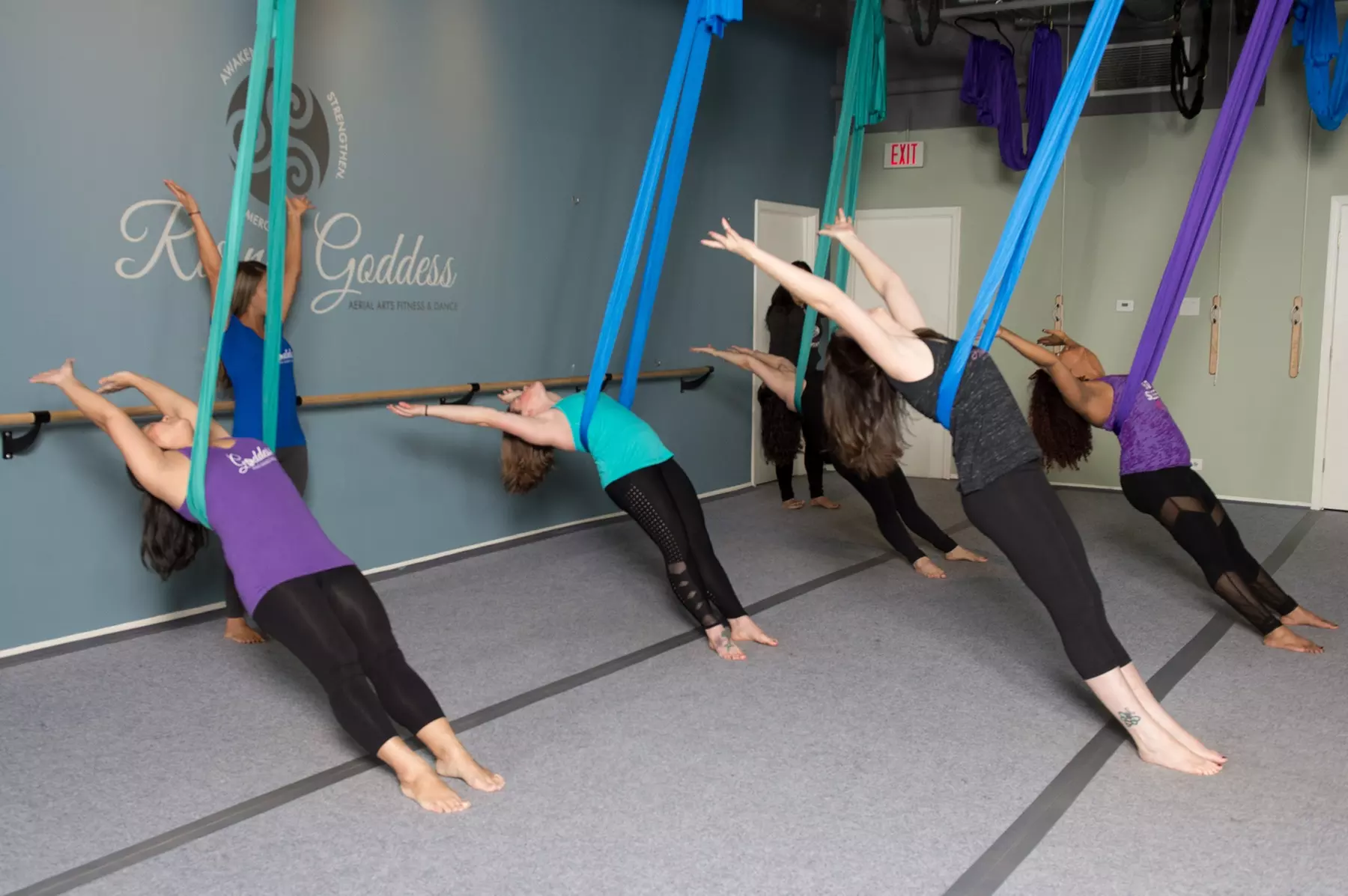 Discover Aerial Fitness with Pole, Aerial Hammock & Hoop Classes