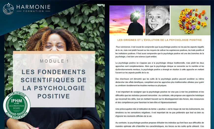 Image 2: Formation : coach en psychologie positive avec Harmonie Formation