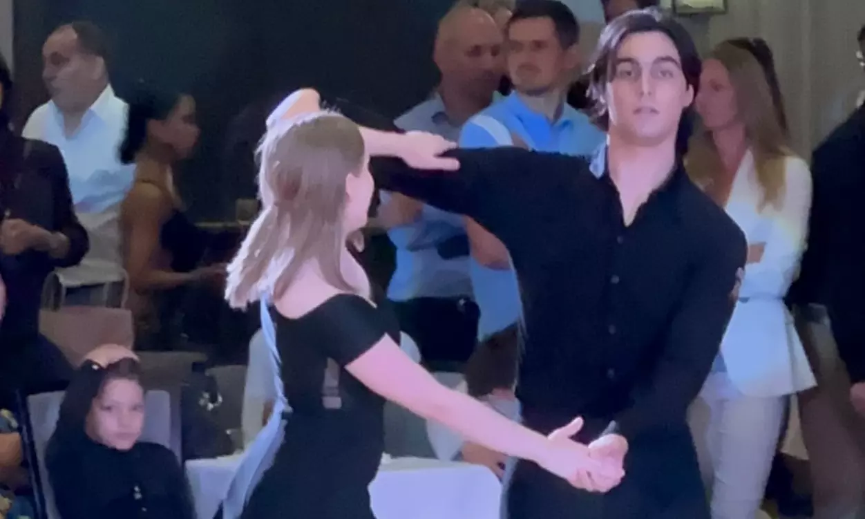 Five or Ten Private and Group Ballroom Dance Classes for One at Dance with Us (Up to 75% Off)