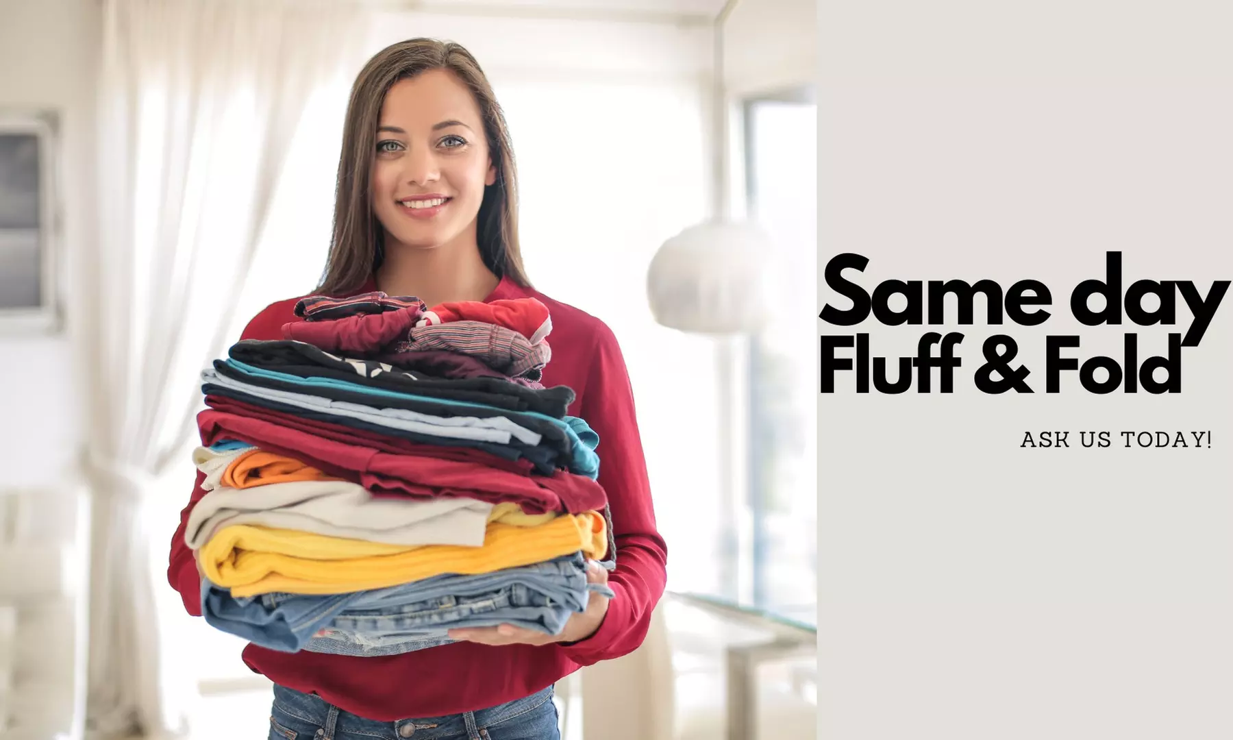 Up to 31% Off on Dry Cleaning / Laundry Services at Easy Breezy Laundromat - Second Medium