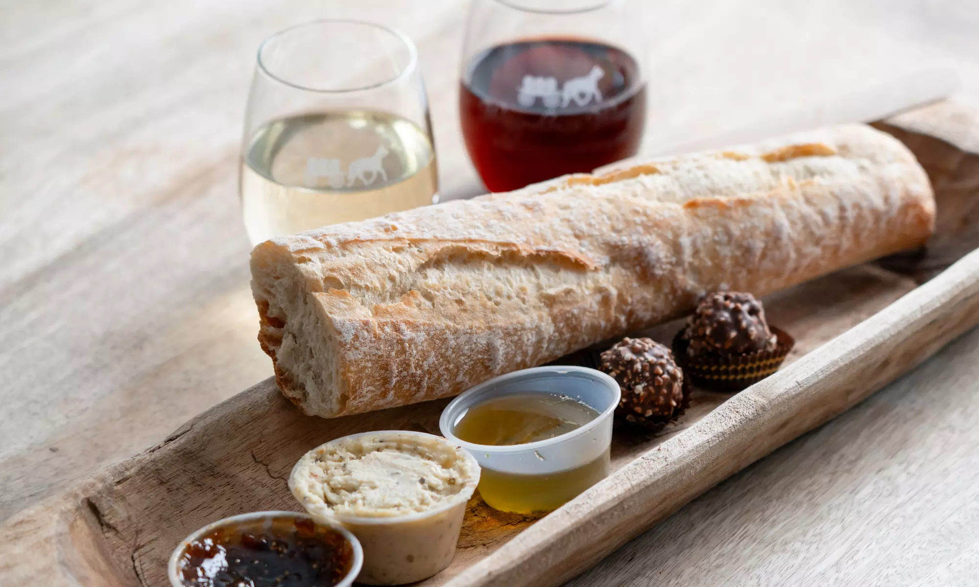 Indulge in a Spring or Valentine's Day Wine Experience at Wagonhouse Winery with up to 45% off and enjoy themed wine tastings - Primary Image