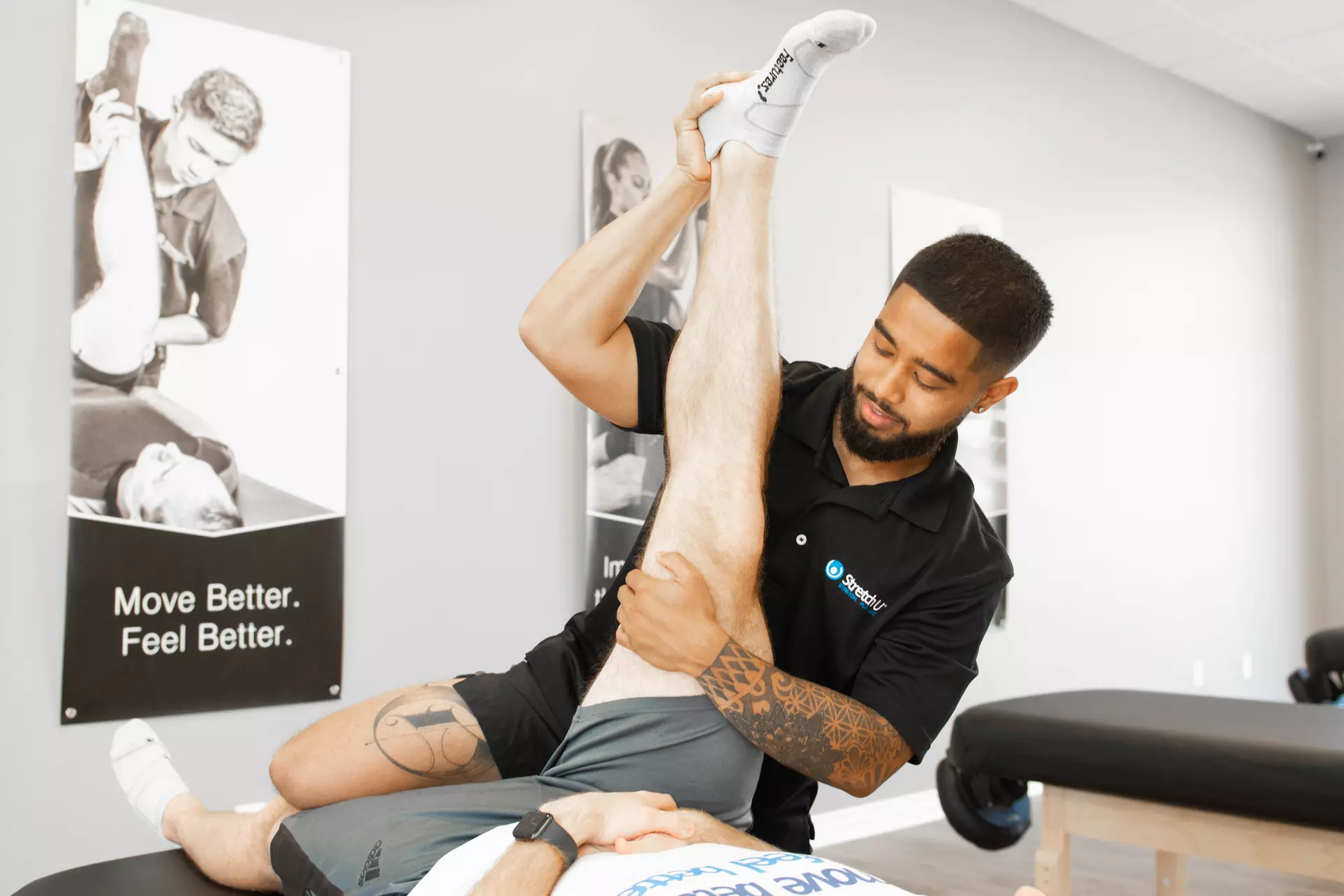 Experience four rejuvenating stretching sessions for flexibility