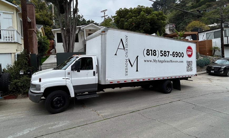 Image 2: Up to 91% Off on Moving Services at Angeleno Movers