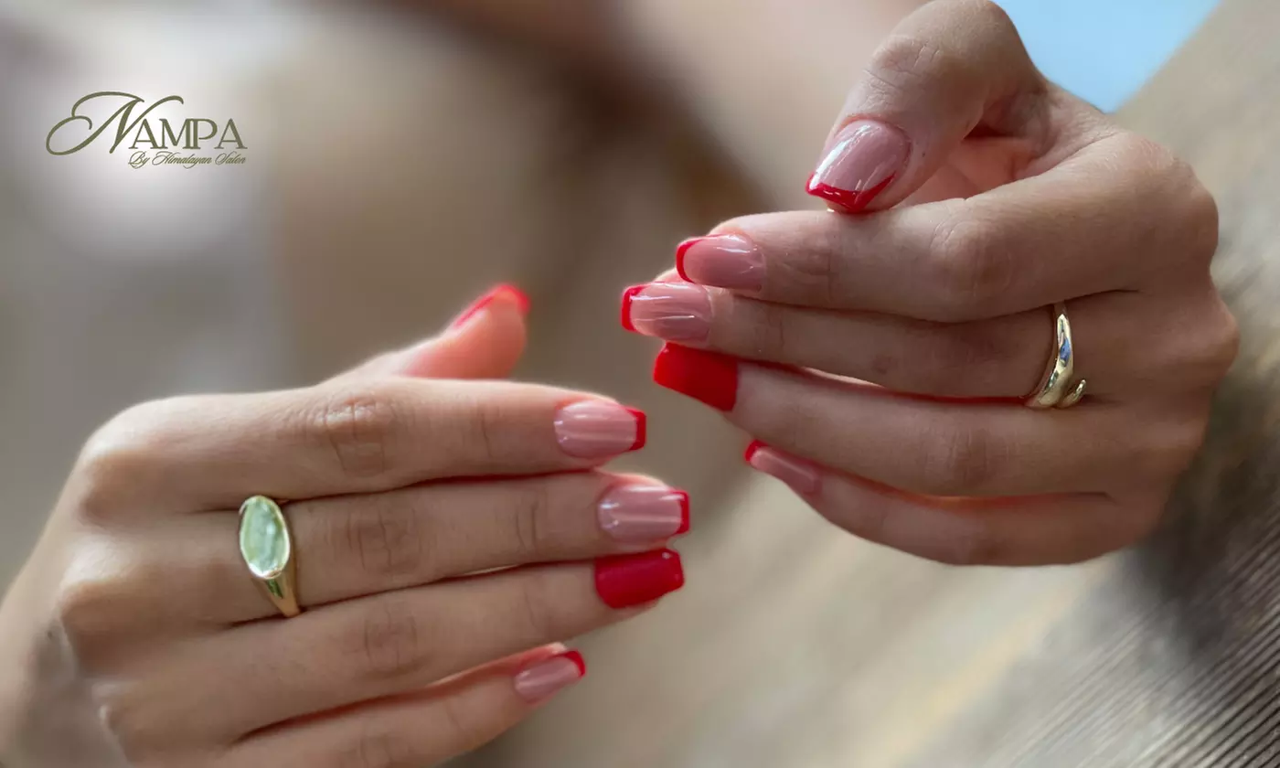 Up to 42% Off on Nail Salon - Manicure at nampa by himalayan salon - Second Medium