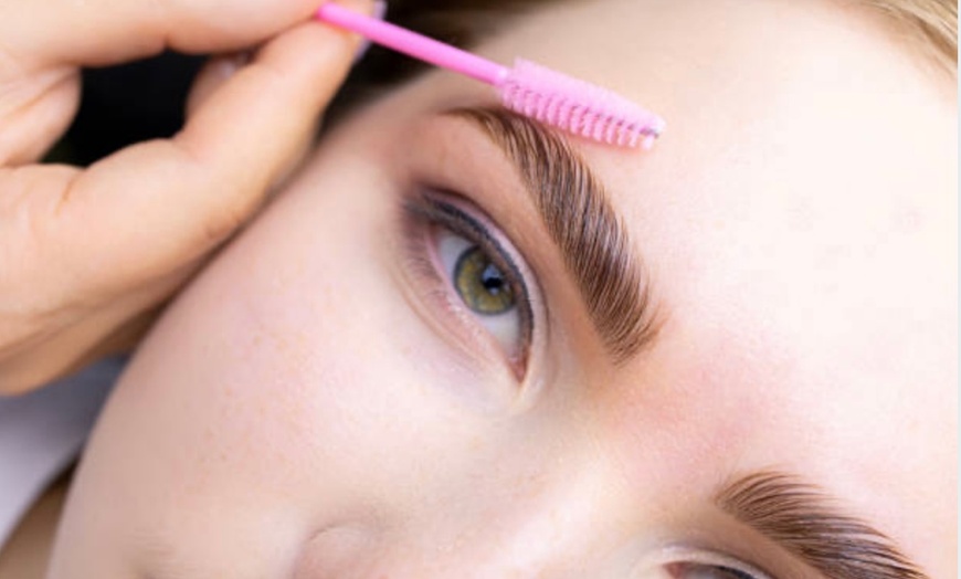 Image 1: Up to 52% Off on Eyebrow Shaping at DITCH da Strips