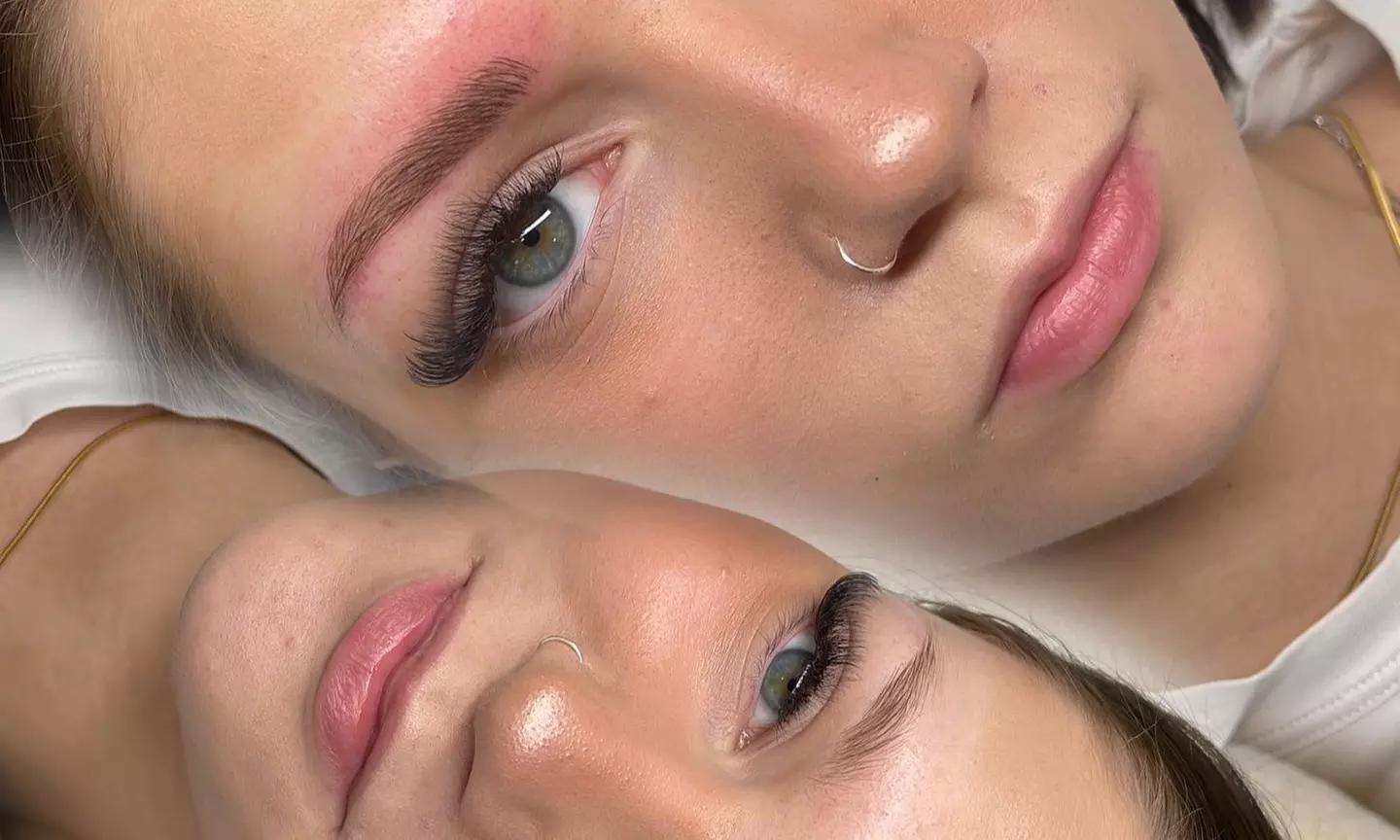 Microblading mit optionaler Nachbehandlung oder Ombre Microshading