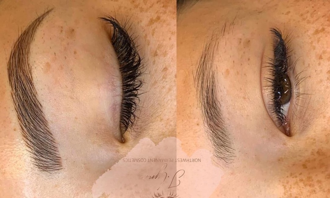 Microblading Session at Advanced Cosmetics