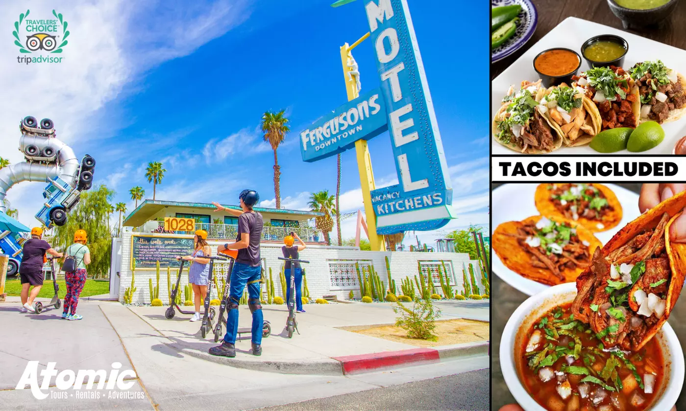 Up to 52% Off on Culinary Tour at Atomic Scooter Rentals and Tours - Primary Image