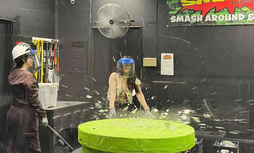 Image 1: Rage Room for 1, 2, 3 or 4 People - Optional Electronics Upgrade! 