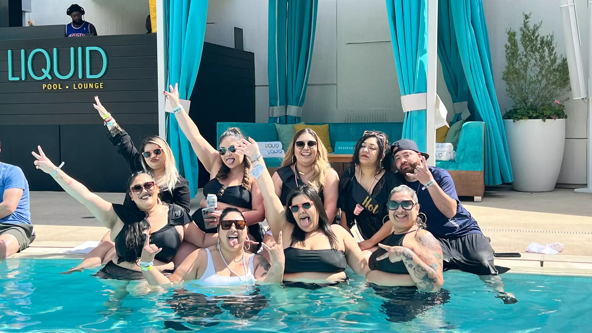 Vegas pool party crawl adventure with seamless entry and luxury rides