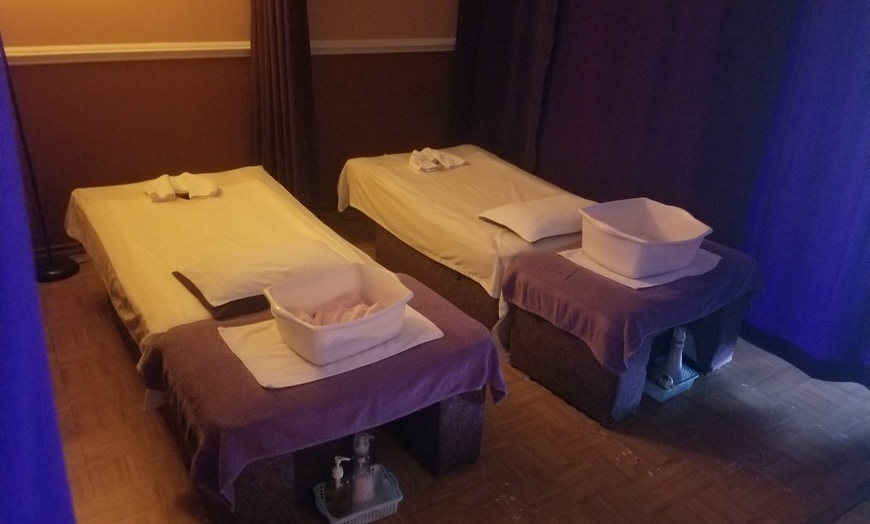 Image 6: 60min Massage w Hot Stones and Cupping or Couple's Massage