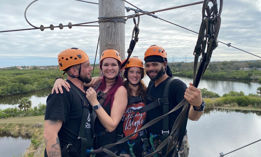 Image 4: Zipline Adventure and Leap of Faith Experience at Empower Adventures 