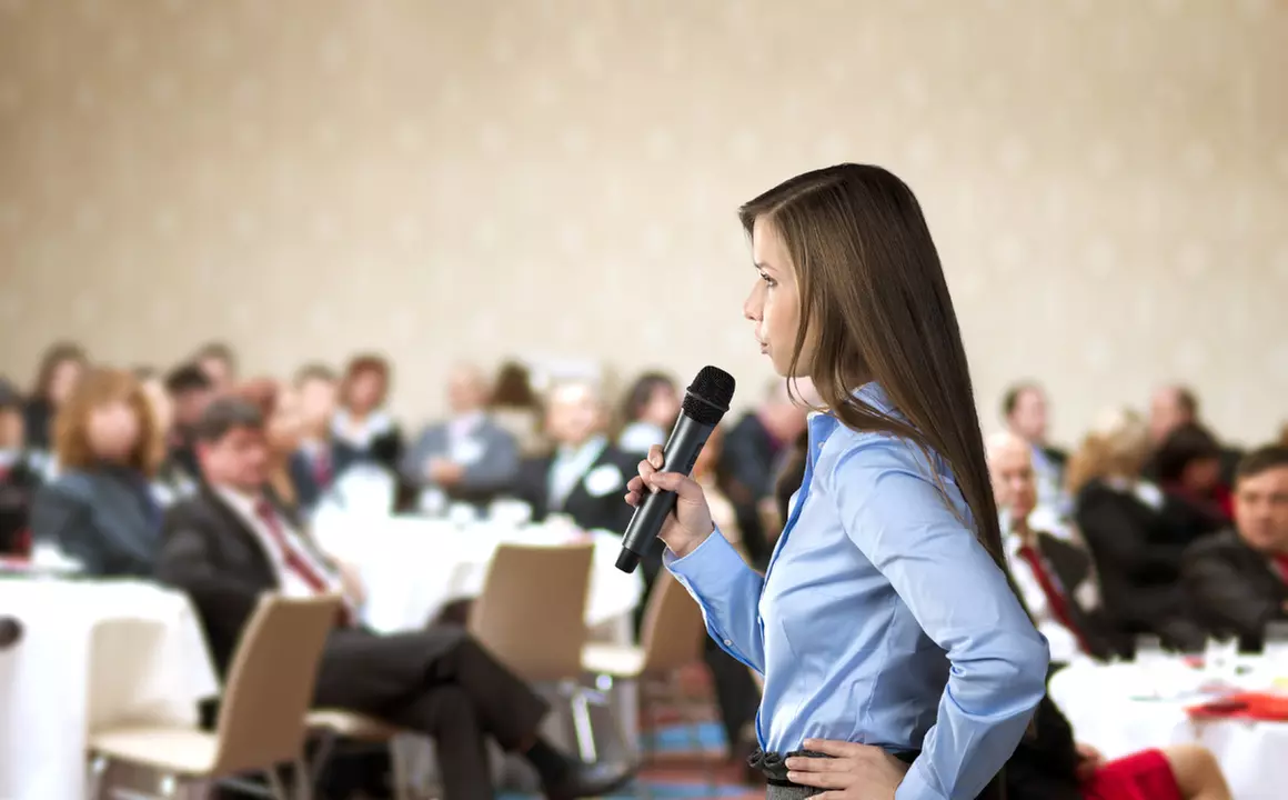 Up to 52% Off on Online Public Speaking Course at Training Express - Primary Image