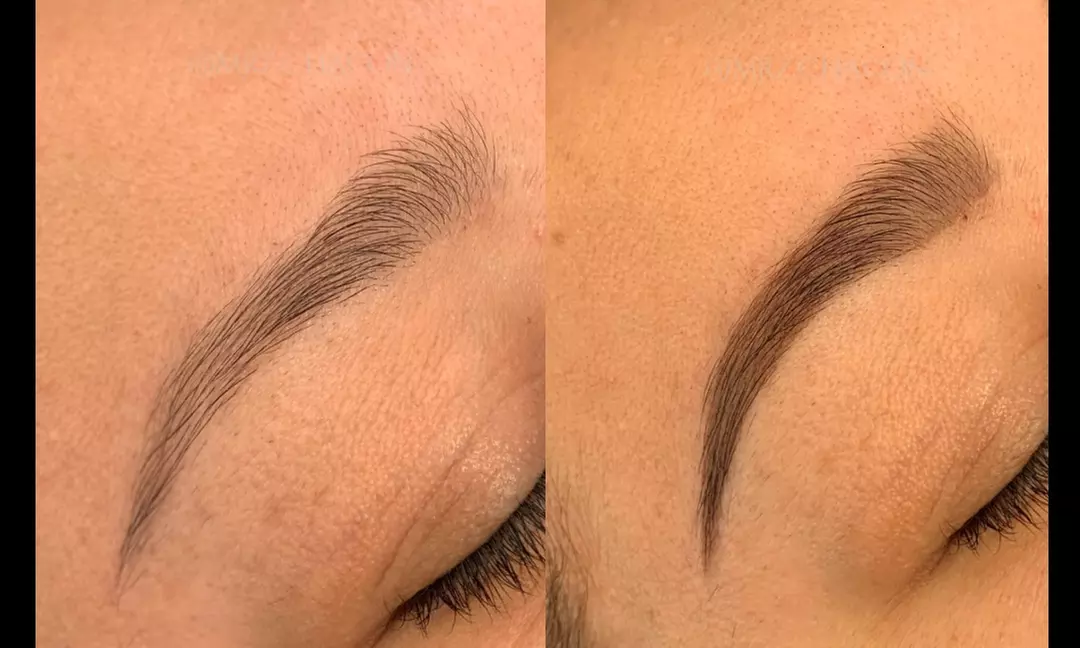 IluVu offers a Brow Wax and Tint service, including measuring, tinting, shaping for up to 50% off - Primary Image