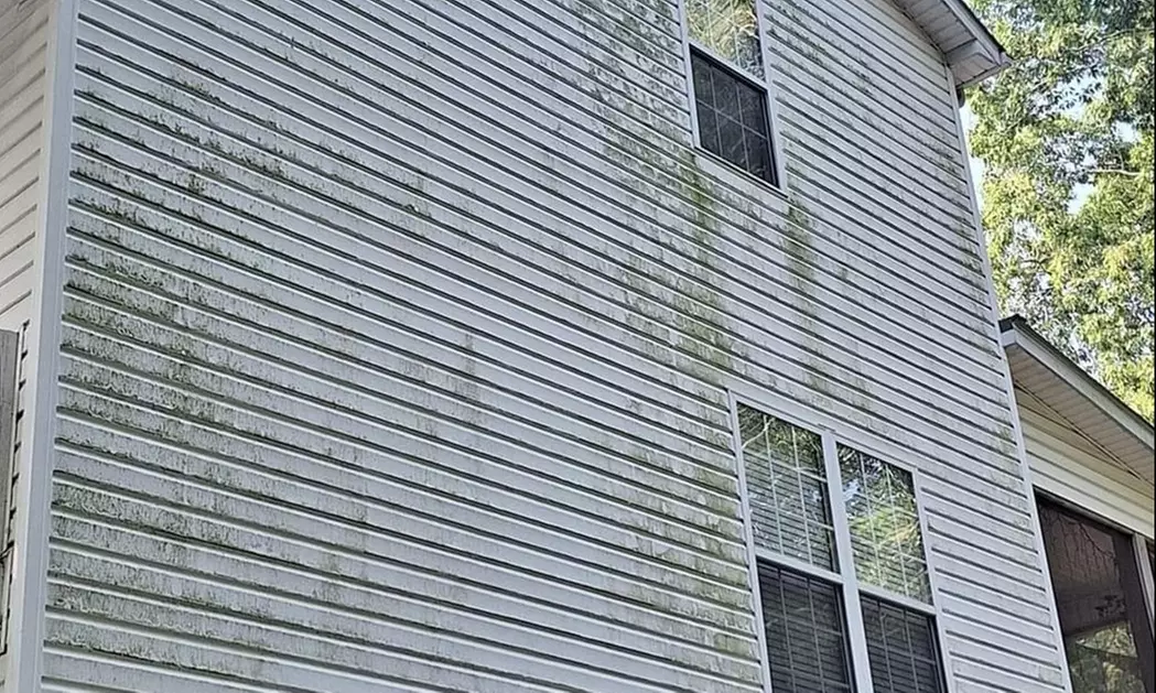 Pressure washing for single or two-story homes up to 2400sqft