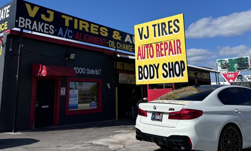 Image 7: Vehicle Service with oil changes, tire services, alignments and More