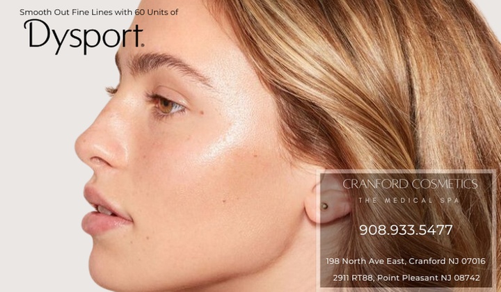 Smooth Out Fine Lines with 60 Units of Dysport
