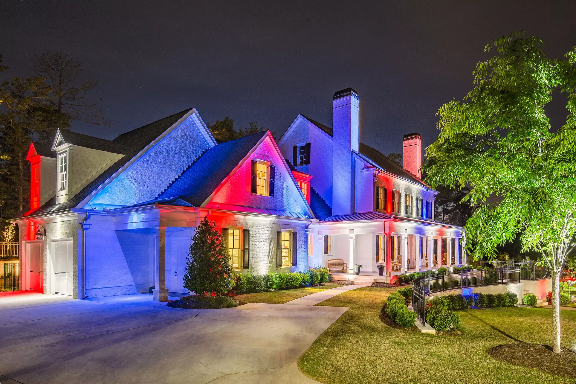 Up to 56% Off on Exterior Home Lighting Install at Lights Over Atlanta - Second Medium