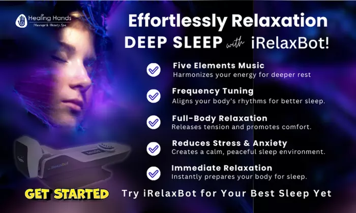 iRelaxBot: 30-Minute Health Rebalance Monthly Pass or 50-Minute Spinal Revitalizer Monthly Pass (Up to 50% Off) - Second Medium