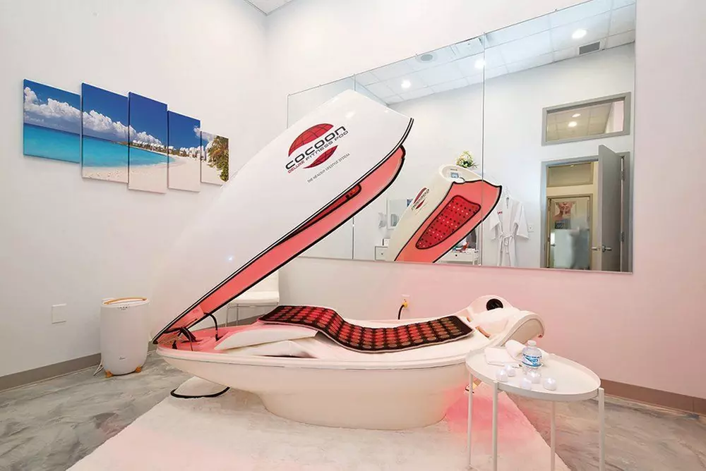 Discover the Infrared Sauna Experience with Core Elite Wellness Fit Cryo LLC offering Cocoon Pro Pod & Joovv Light Therapy, up to 48% off - Primary Image