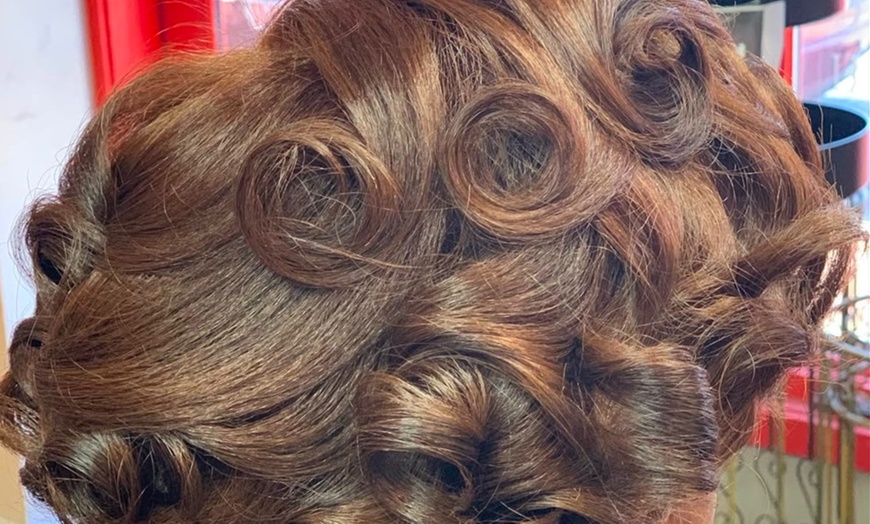 Image 2: Effortless Hair Style with Silk Press or Silk Press Spa + Opt Color