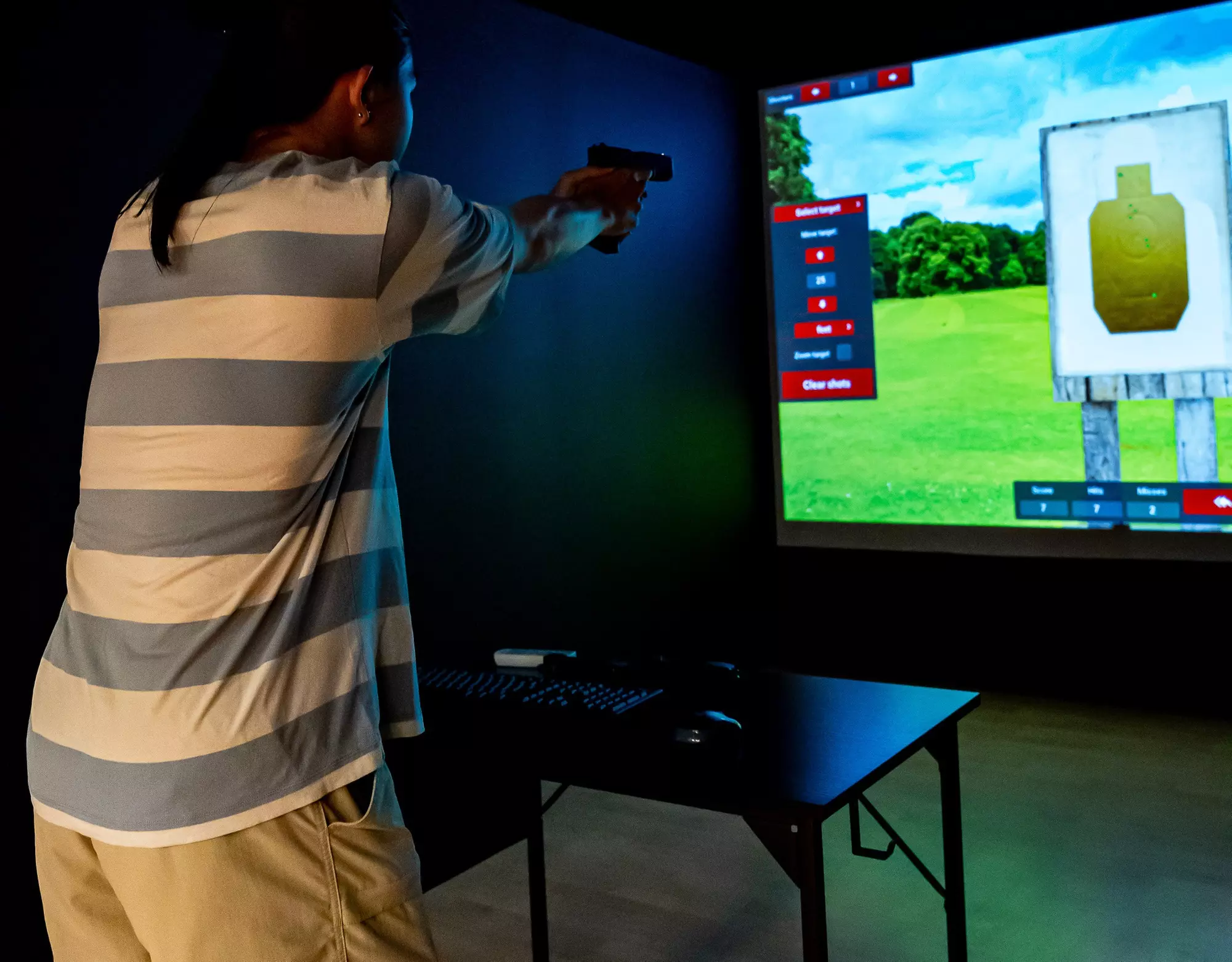 Up to 20% Off on Custom - Games at Double Tap Laser Range - Primary Image