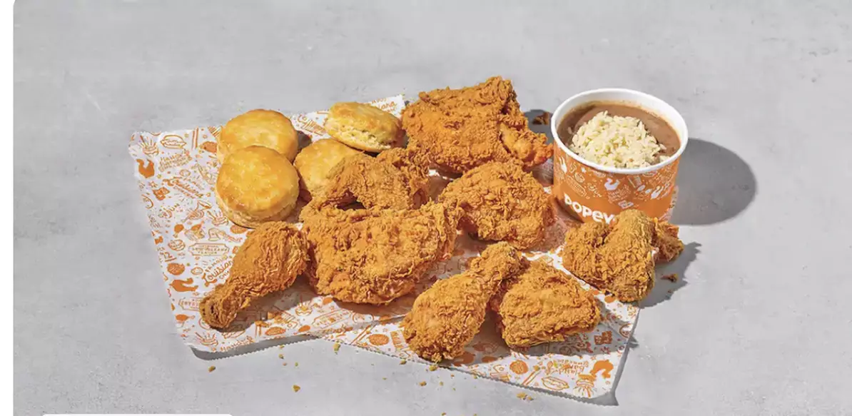 Up to 40% Off on Fried Chicken at popeyes - Primary Image