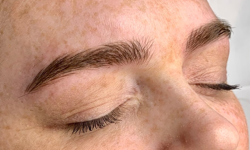 Image 1: Experience One Microblading Session at Kbrows!