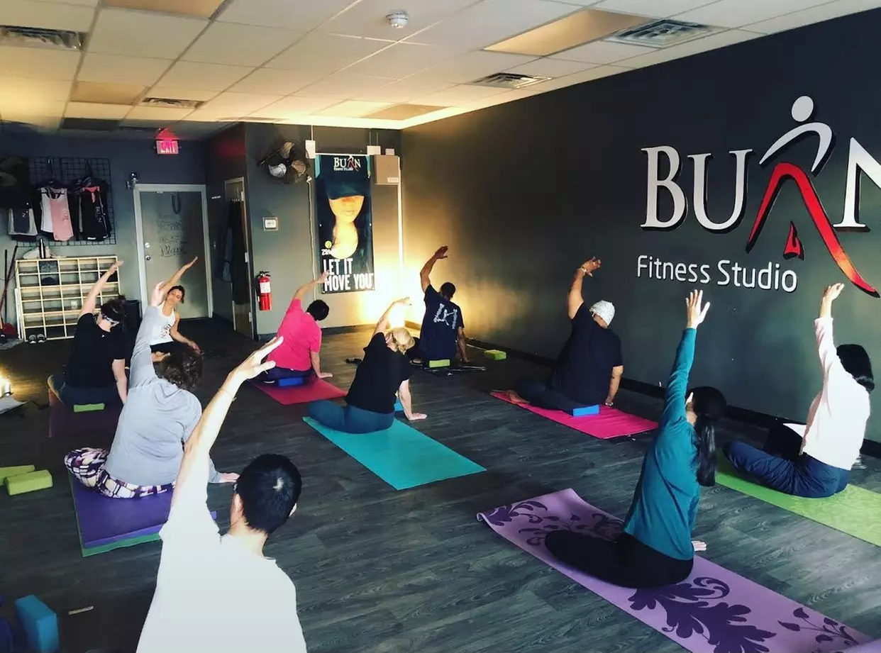 Enjoy up to 47% off 10 Yoga Classes at Burn Fitness Studio's welcoming space - Primary Image