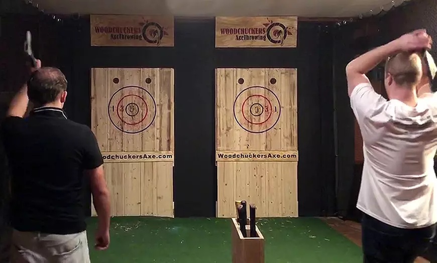 Experience One Hour of Axe Throwing Fun with Friends