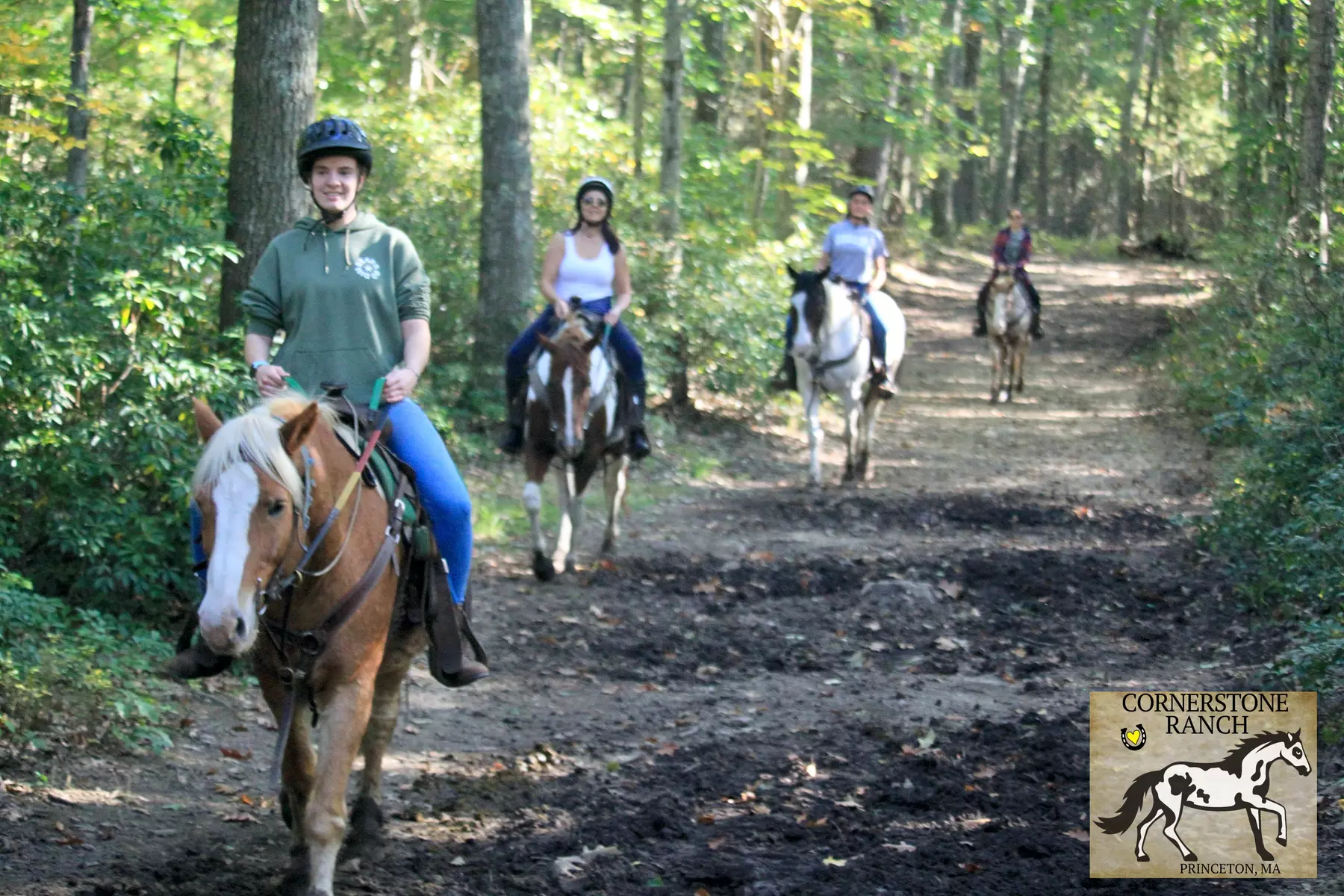One-Hour to Two-Hour Horseback Trail Rides at Cornerstone Ranch