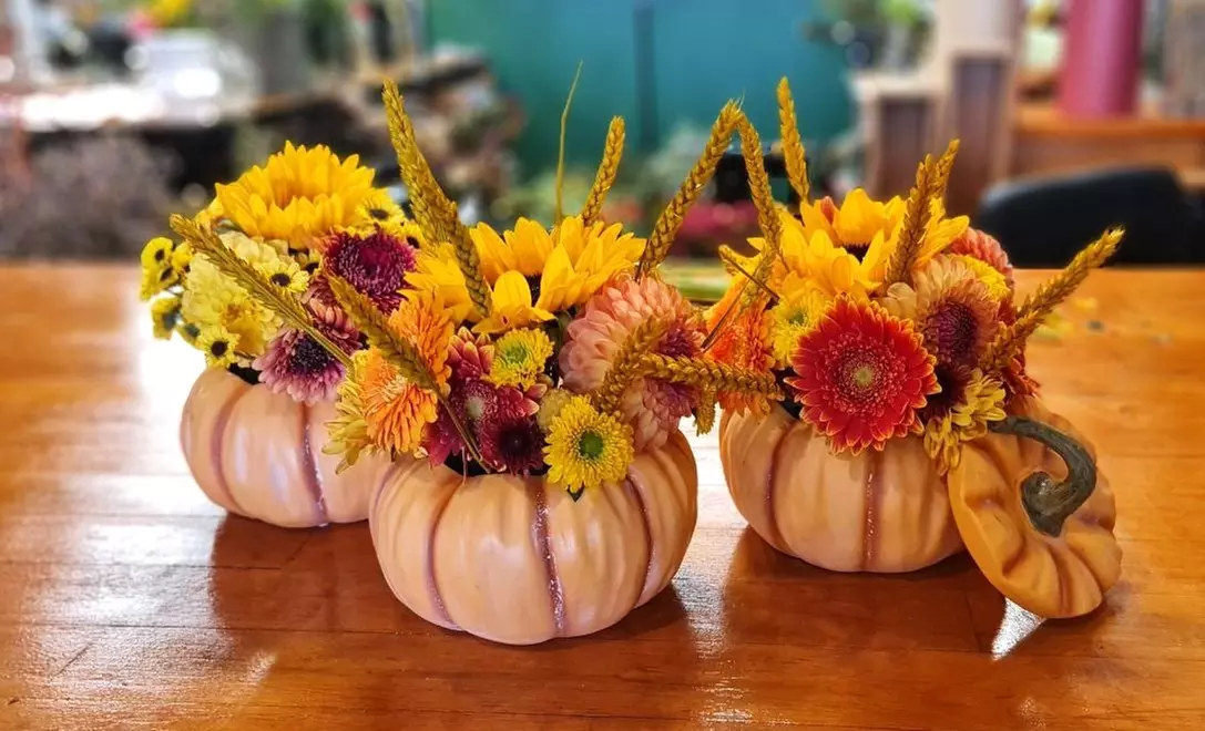 Create Stunning Arrangements with Pumpkin Arrangement Workshop at The Bloomerie (Up to 20% Off) - Primary Image