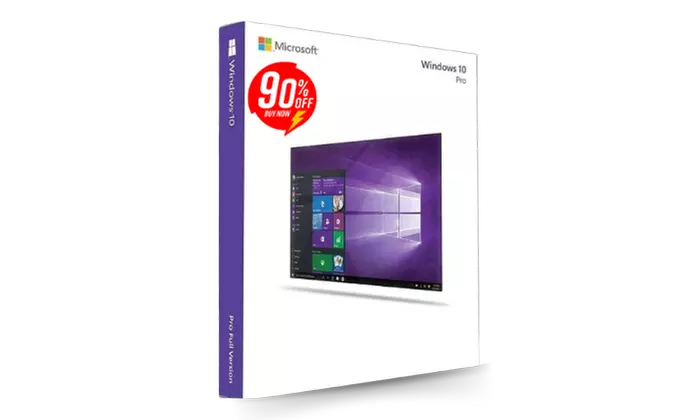 Windows 10 Pro key Lifetime Activation - fast delivery from Softbay - Primary Image