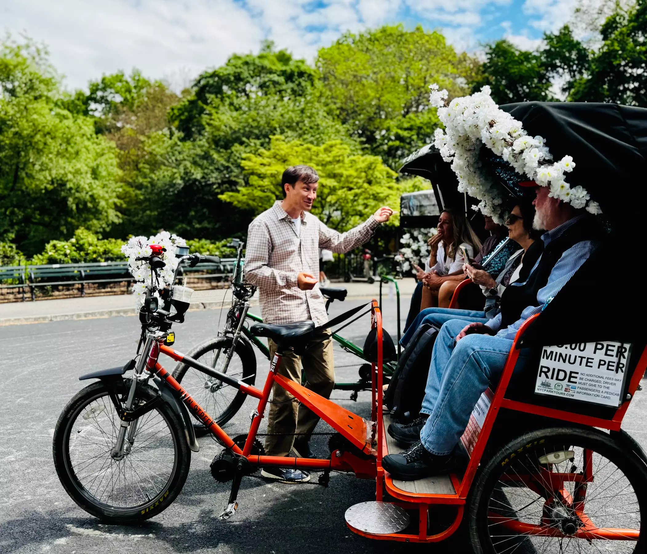 Private Pedicab Tour through Central Park, Iconic Landmarks & Gems