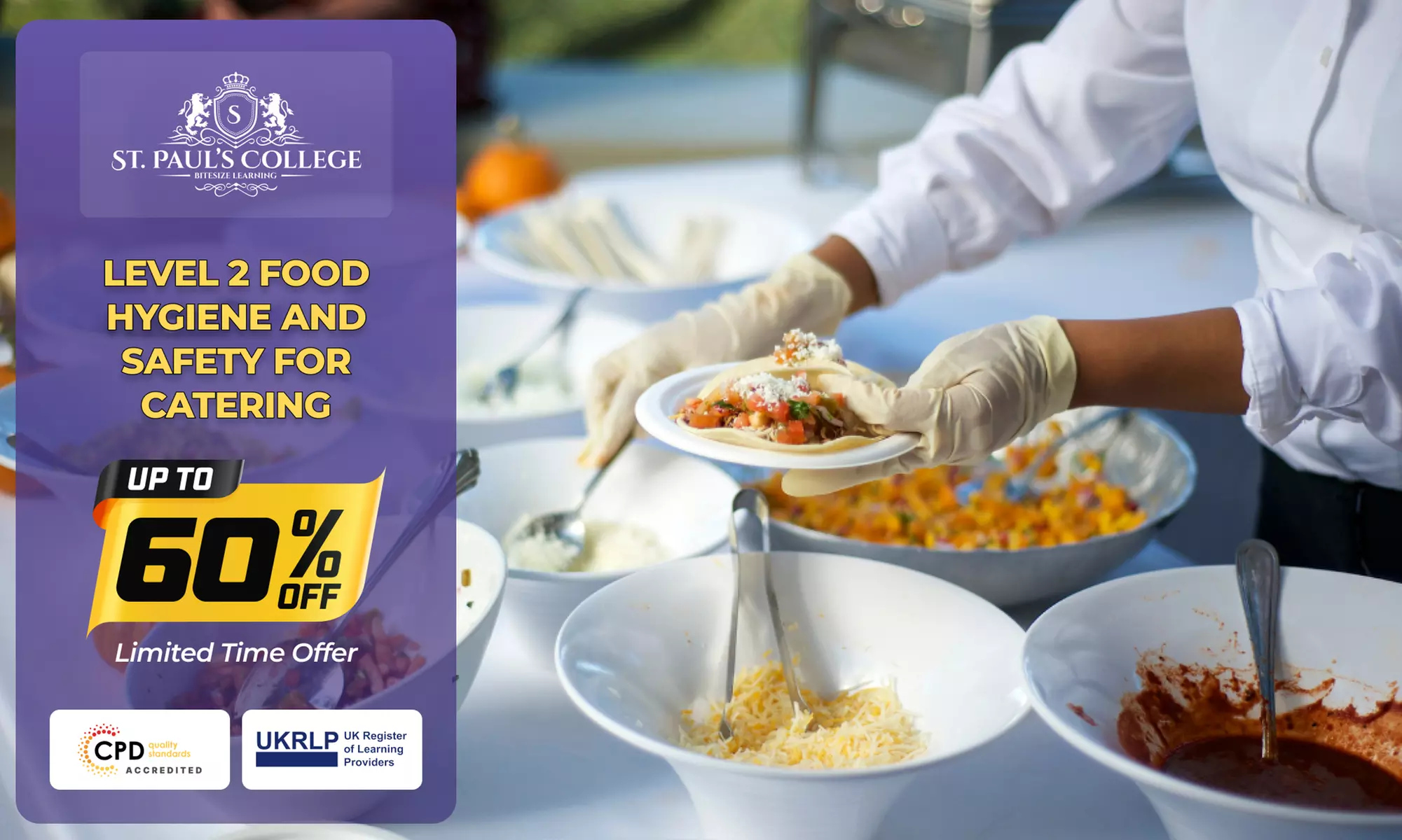 Up to 83% Off on Catering at St Pauls College