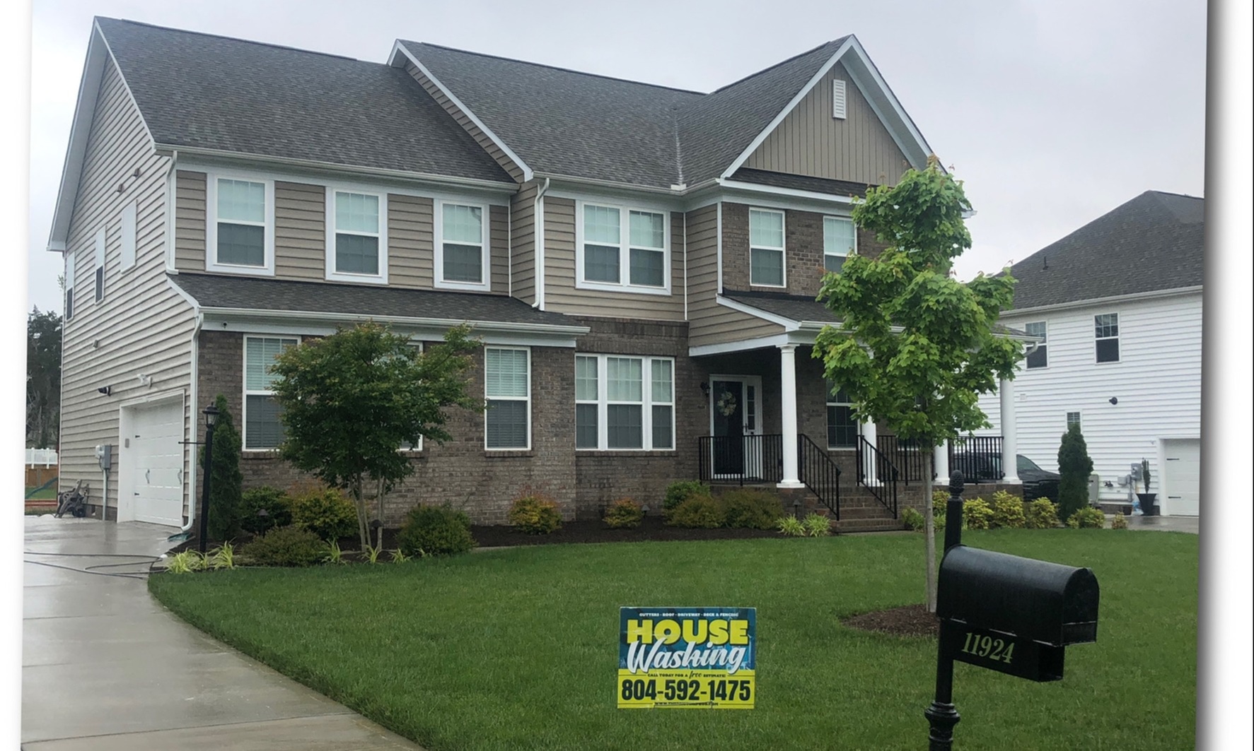Transform your home's curb appeal with Exterior House Wash 