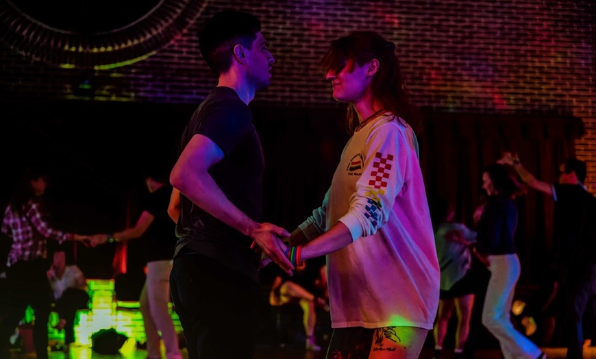 Image 1: Join Intro West Coast Swing Dance Class & Party for 1, or 2 Person