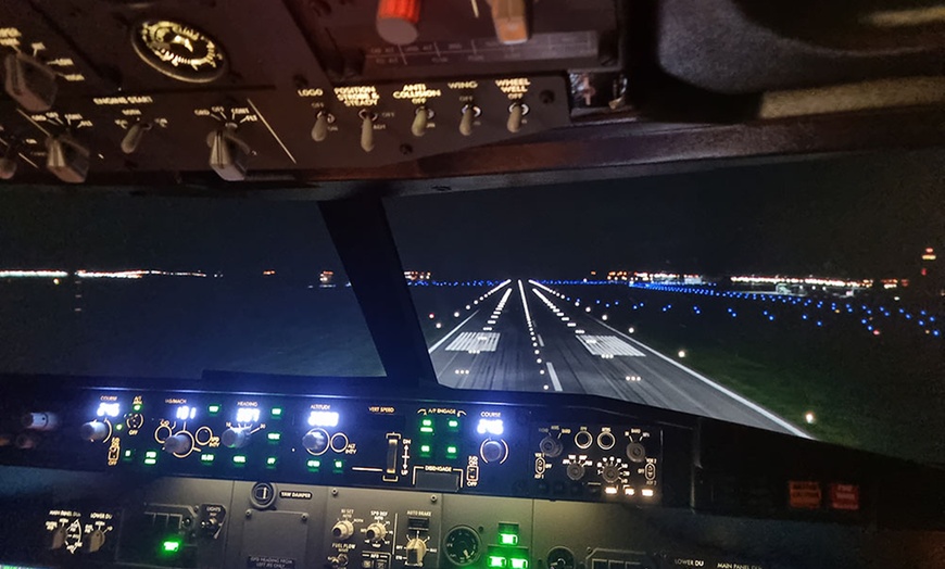 Image 1: Up to 35% Off on Flight Simulator (Ride / Experience) at The 737 Experience