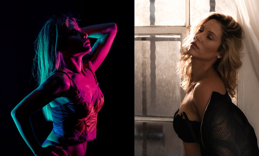 Image 4: Quick 15-Minute Express Headshots or 1-Hour Glamour Portrait Sessions